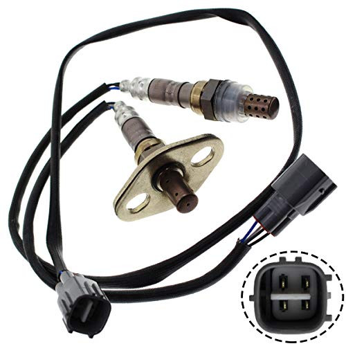 MOTOALL 2Pcs Air Fuel Ratio O2 Oxygen Sensor Upstream  and  Downstream For 2001 2002 Toyota 4Runner 3.4L