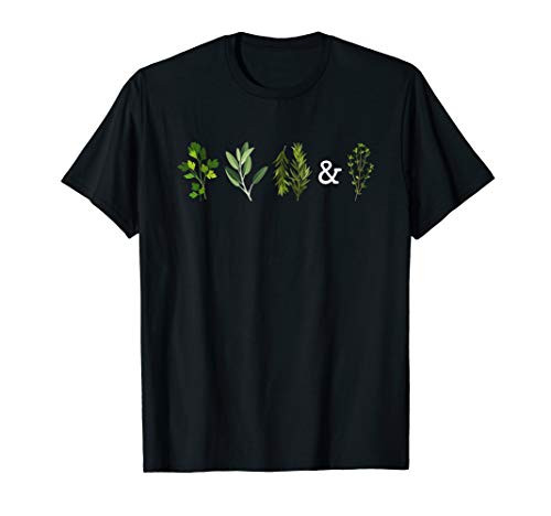 Garden Herbs Parsley Sage Thyme Rosemary Shirt for Women Garden Herbs Parsley Sage Thyme Rosemary Shirt for Women