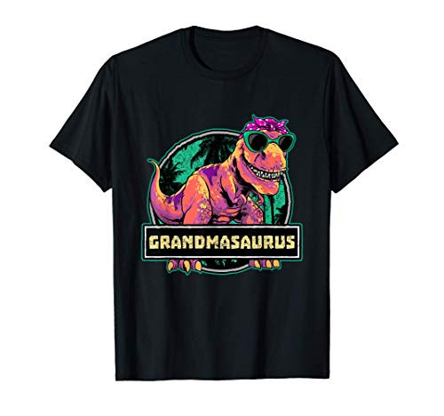 Grandmasaurus T rex Grandma Saurus Dinosaur Family Matching T-Shirt