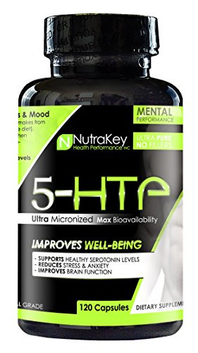 NutraKey 5-HTP Capsules  120 Count
