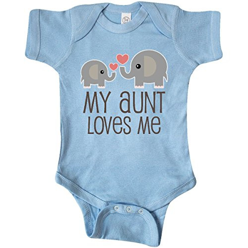 inktastic My Aunt Loves Me Gift Infant Creeper 6 Months Light Blue 230e8 inktastic My Aunt Loves Me Gift Infant Creeper 6 Months Light Blue 230e8