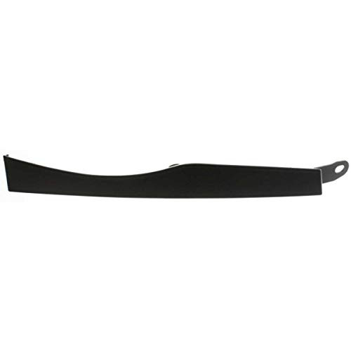New Front Right Passenger Side Lower Headlight Filler For 2005-2011 Toyota Tacoma Grille Filler  Painted-Black TO1089110