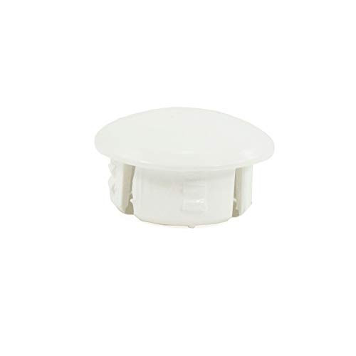Vinyl Fence Hole Plug  25 Pack   5 8"  White