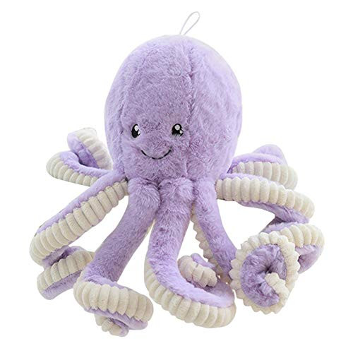 Qvier Octopus Stuffed Animals Octopus Plush Toy Stuffed Marine Animal 15.7 Inches Purple Qvier Octopus Stuffed Animals Octopus Plush Toy Stuffed Marine Animal 15.7 Inches Purple
