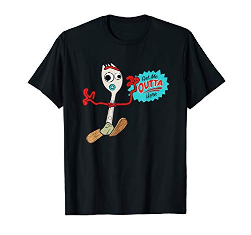 Disney Pixar Toy Story 4 Forky Get Me Outta Here T-Shirt Disney Pixar Toy Story 4 Forky Get Me Outta Here T-Shirt