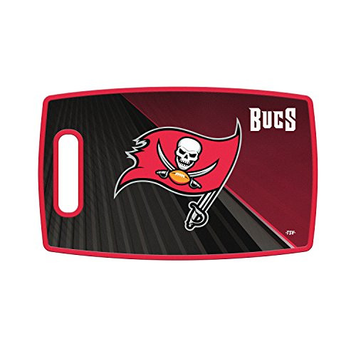 Sports Vault NFL Tampa Bay Buccaneers Large Cutting Board  14.5" x 9"