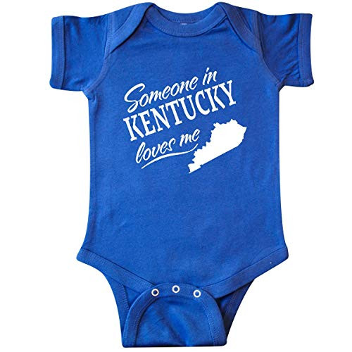 inktastic Someone in Kentucky Loves Me Infant Creeper 6 Months Royal Blue inktastic Someone in Kentucky Loves Me Infant Creeper 6 Months Royal Blue