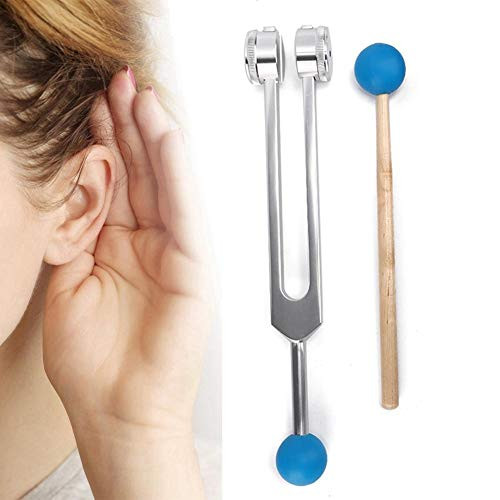 OM136.1 Frequency Tuning Fork Yoga Meditation Tuning Energy Fork with Hammer Relieve Physical and Mental Stress Regulate Emotions