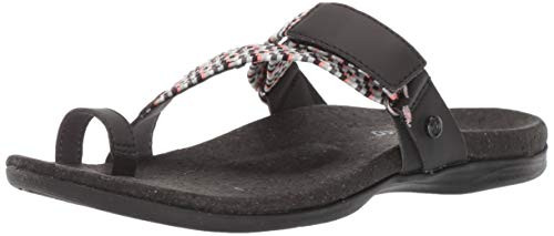 Spenco Women's Island Slide Sandal  Black 7 Medium US