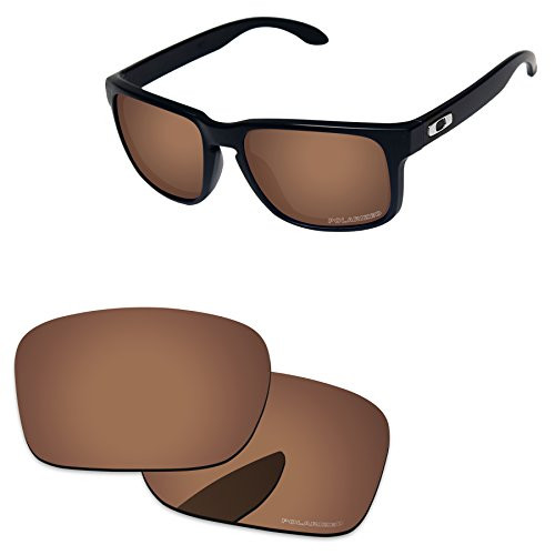 PapaViva Lenses Replacement for Oakley Holbrook Copper Brown - Polarized