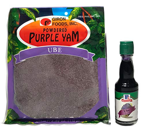 World Food Mission Purple Yam Ube Delight  Giron Powdered Ube and McCormick Ube Flavor