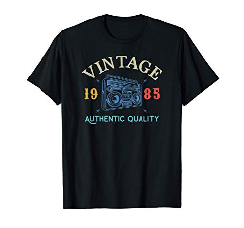 36 Years Old 1985 Vintage 36th Birthday Anniversary Gift T-Shirt