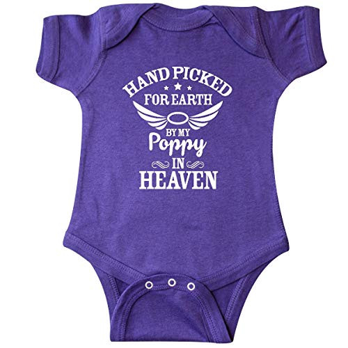 inktastic Handpicked for Earth by My Poppy in Infant Creeper 12 Months Purple