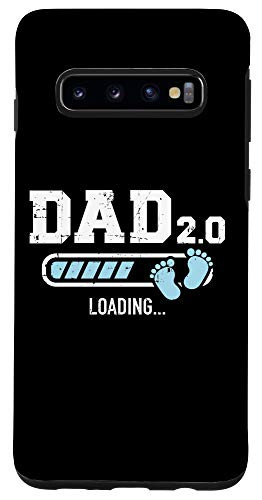 Galaxy S10 2nd second time Dad loading bar baby announcement Case