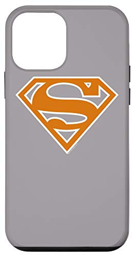 iPhone 12 mini Superman Burnt Orange  and  White Shield Case