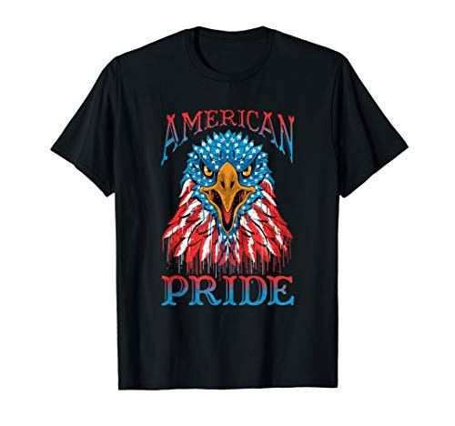 American Flag Eagle Freedom Art Dripping Paint July 4th Gift T-Shirt American Flag Eagle Freedom Art Dripping Paint July 4th Gift T-Shirt