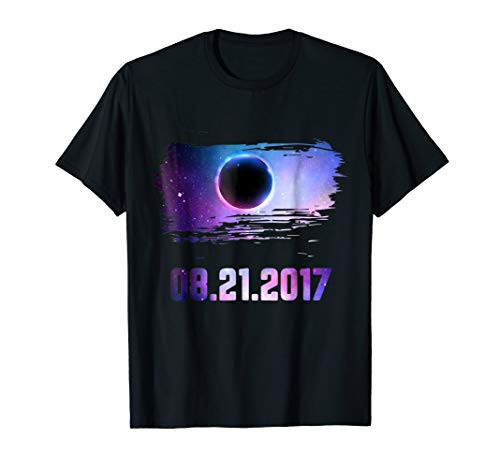 Solar Eclipse 2017 T Shirt Solar Eclipse 2017 With Purple