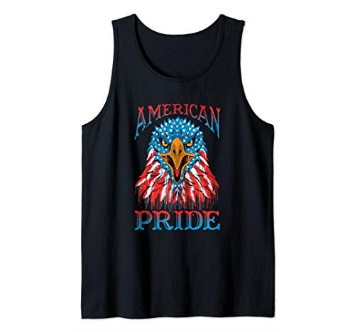 American Flag Eagle Freedom Art Dripping Paint July 4th Gift Tank Top American Flag Eagle Freedom Art Dripping Paint July 4th Gift Tank Top