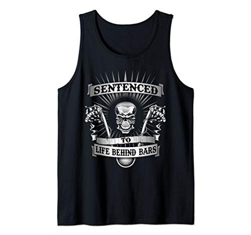 Life Behind Bars Biker Skull Ape Hangers Motorcycle T-Shirt Tank Top Life Behind Bars Biker Skull Ape Hangers Motorcycle T-Shirt Tank Top