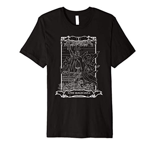 Tarot Card The Magician I Occult Vintage Premium T-Shirt