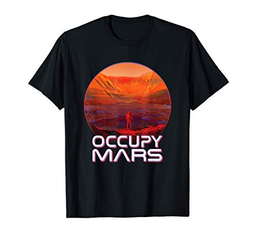 Occupy Mars Perseverance Rover Landing Terraform Colonize T-Shirt