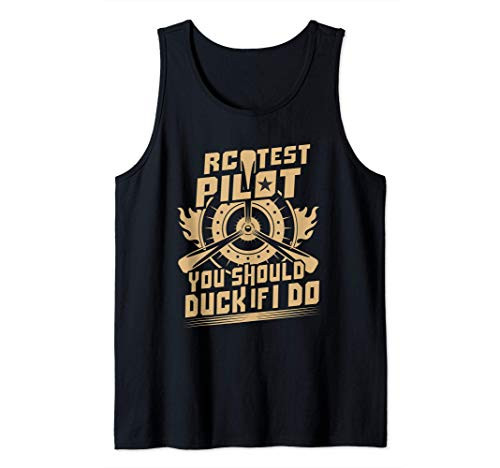 RC Plane Flying Shirt RC Test Pilot Remote Control Airplane Tank Top RC Plane Flying Shirt RC Test Pilot Remote Control Airplane Tank Top