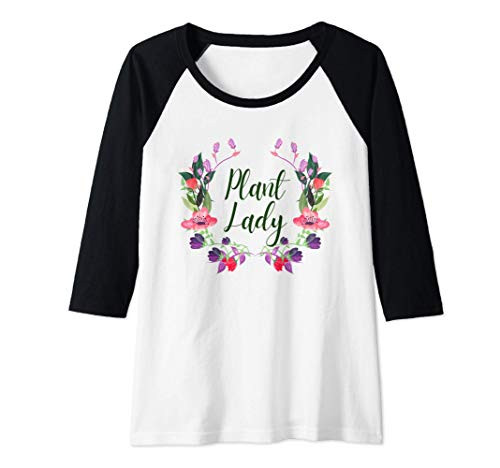 Womens Plant Lady Gardening plants plant Mom botanical garden vegan Raglan Baseball Tee Womens Plant Lady Gardening plants plant Mom botanical garden vegan Raglan Baseball Tee