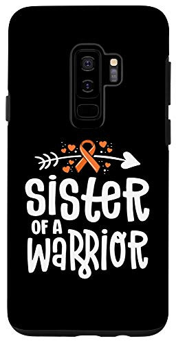 Galaxy S9Plus Sister Of A Warrior Orange Family Leukemia Cancer Awareness Case