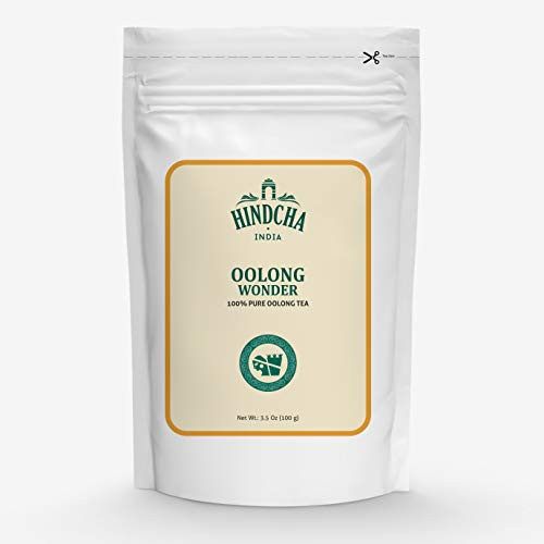 HINDCHA  Oolong Wonder Tea Leaves from Darjeeling  50 Cups   Creamy  Buttery Notes  and  Floral Aroma  3.53oz  OOLONG TEA FOR WEIGHT LOSS  100% Detox Tea- Brew Hot  Iced  Kombucha Tea  Loose Leaf Tea