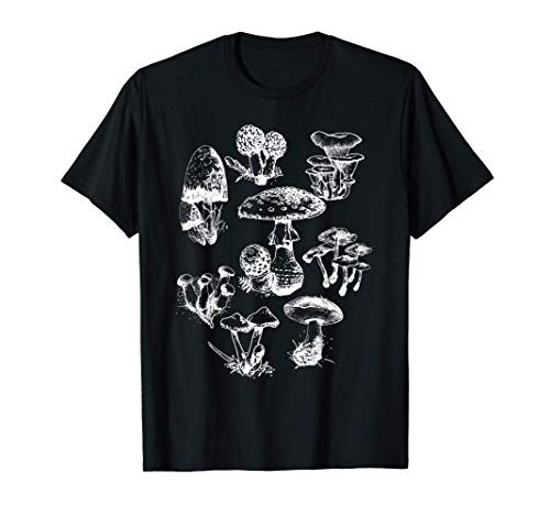 Mushroom Hunter Mycology Wild Mushrooms Foraging Fungi T-Shirt
