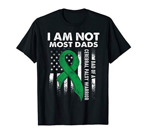 Cerebral Palsy CP Awareness Most Dads Warrior Survivor DA1 T-Shirt