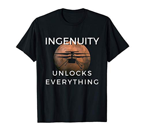 Perseverance Mars Rover Helicopter Ingenuity Exploration T-Shirt