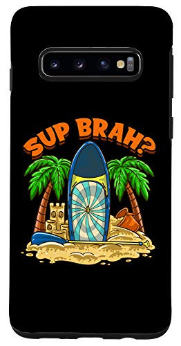 Galaxy S10 Funny Stand Up Paddleboard Paddleboarding Gift SUP Brah? Case