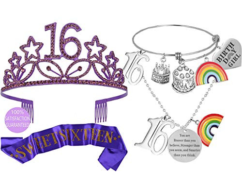 16th Birthday Gifts for Girl  Happy 16th Birthday Party Supplies  16 Birthday Gifts  Gifts for 16th Birthday Girl  16th Birthday Decorations  Happy 16th Birthday  16th Birthday Party Supplies