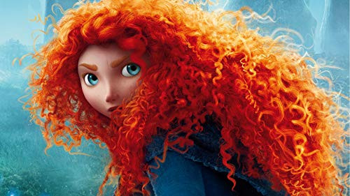 Princess Merida Poster Brave redhead animation