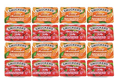 Smuckers Jelly  Orange and Strawberry  100 count  50 Each