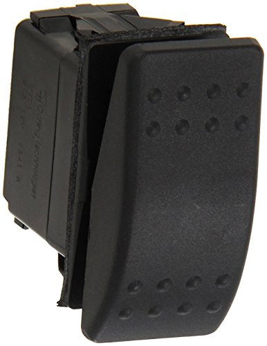 Sierra International RK19920-1 Weather Resistant Mom On-Off-On SPDT Contura II Rocker Switch with Neoprene Mounting Gasket