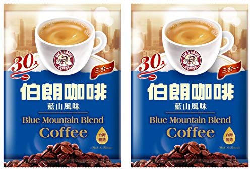 Pack of 2  ????? Mr. Brown Instant Coffee - 60 Packets  Blue Mountain