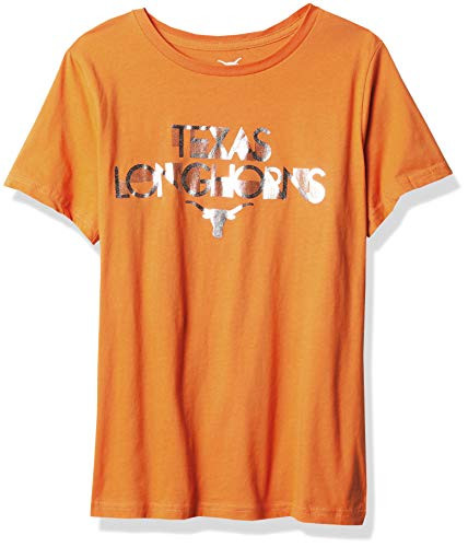University of Texas Authentic Apparel NCAA Texas Longhorns Womens Texas Clary Tee  Texas Orange  Medium 