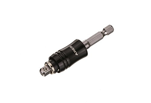 ARES 70034 | 2-in-1 Socket Bit Holder | Holds 1/4-inch Drive Sockets and 1/4-inch Drive Bits | Quick Change Mechanism Makes Switching Between Bits and Sockets a Breeze