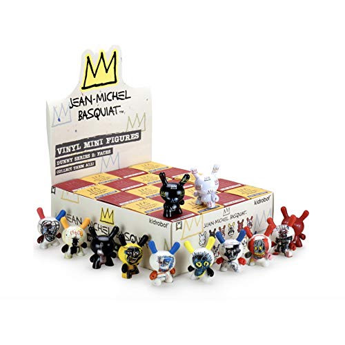 Kidrobot Basquiat Mini Dunny Series 2  Red Box