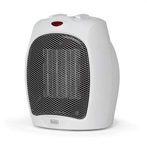 BLACKPlusDECKER Desktop Heater  Small  White  Renewed