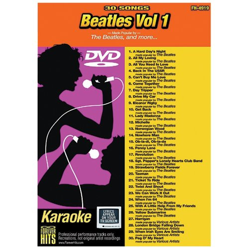 Forever Hits 4919 Beatles Vol 1  30 Song DVD