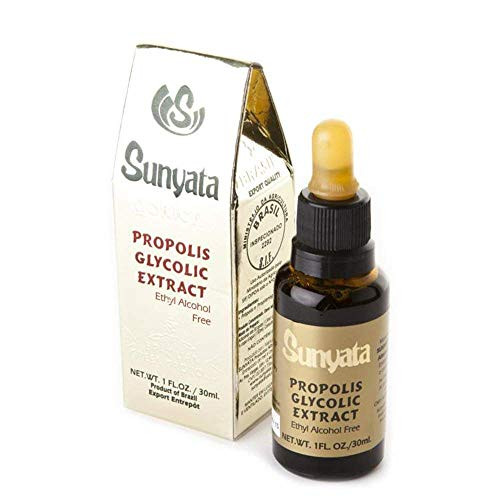 Sunyata Brazilian Golden Bee Propolis Extract  Alcohol Free  30 ml