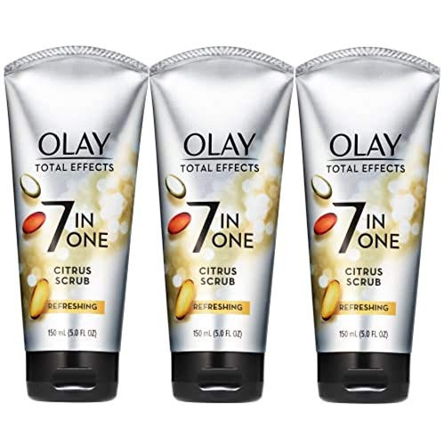 Olay Total Effects Citrus Facial Cleanser and Scrub 5.0 Ounces Pack of 3 Olay Total Effects Citrus Facial Cleanser and Scrub 5.0 Ounces Pack of 3