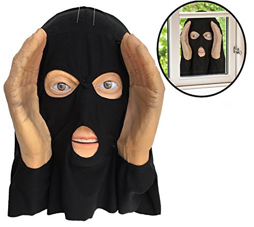 Scary Peeper - Realistic Animated Eyes Burglar - Window Prop Halloween Decoration