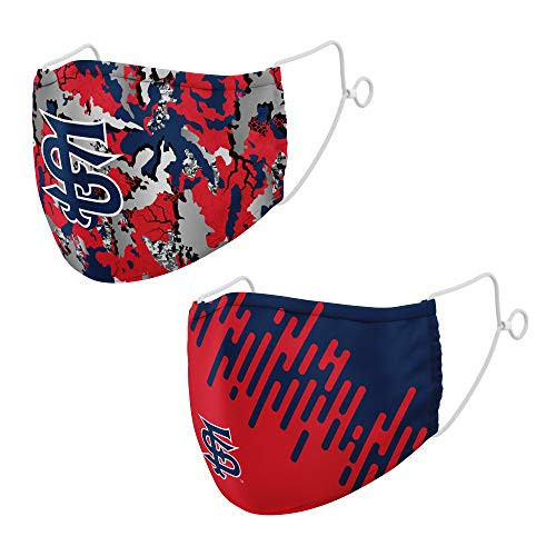Top of the World NCAA Fresno State Bulldogs Unisex Team Color Digital Print Face Mask 2-Pack Fresno State Bulldogs Red One Size MTW_310 and 320 Top of the World NCAA Fresno State Bulldogs Unisex Team Color Digital Print Face Mask 2-Pack Fresno State Bulldogs Red One Size MTW_310 and 320