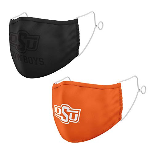 Top of the World NCAA Oklahoma State Cowboys Unisex Team Icon Face Mask 2-Pack Oklahoma State Cowboys Orange One Size MTW_340 and 350 Top of the World NCAA Oklahoma State Cowboys Unisex Team Icon Face Mask 2-Pack Oklahoma State Cowboys Orange One Size MTW_340 and 350