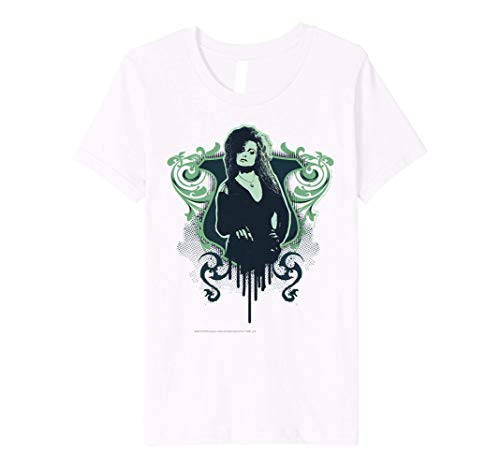 Kids Harry Potter Bellatrix Lestrange Paint Drip Portrait Premium T-Shirt