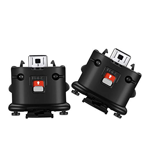 Machine-Ya Wii Motion Plus Adapter-Sensor Accelerator for Nintendo Remote Controller Wii U Motion Plus  Black 2PCS